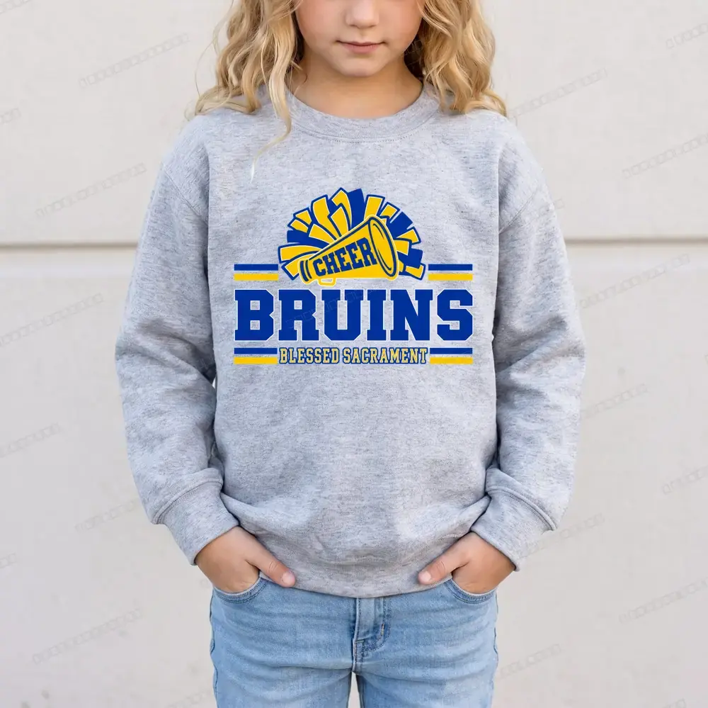 Bruins Cheer 2 on Sport Grey