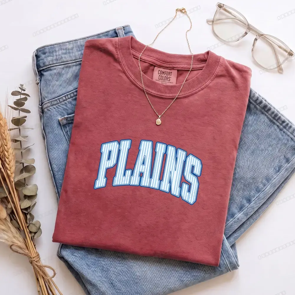 Plains blue stripes on Crimson