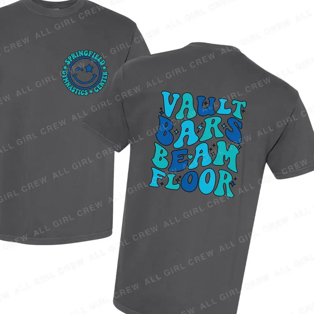 Vault Bars Beam Floor T-shirts