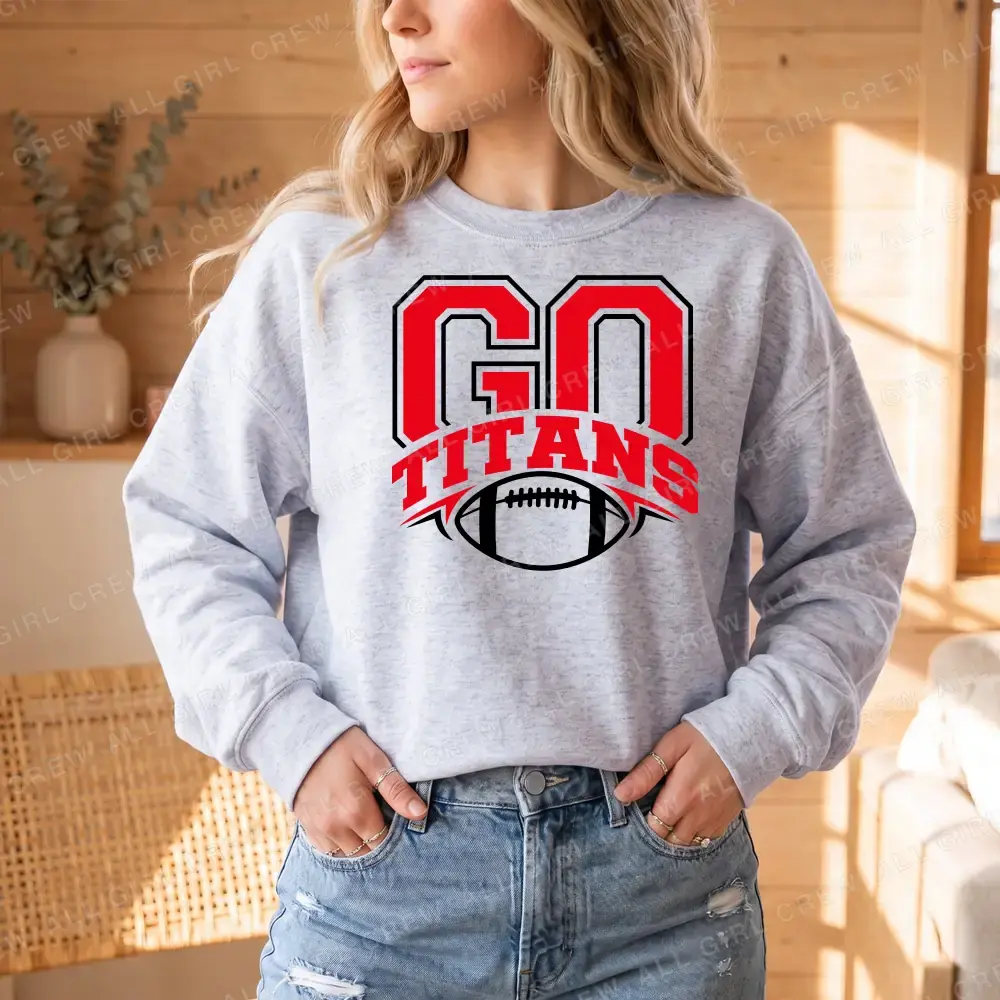GO Titans Football on Sport Grey