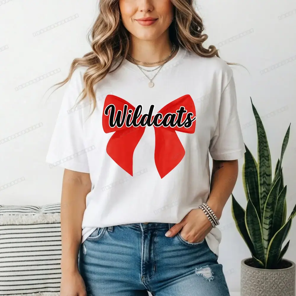 Wildcats Bow on White