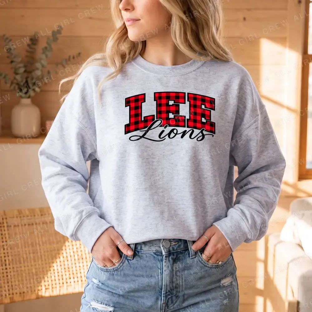 Lee Lions Plaid on Sport Grey