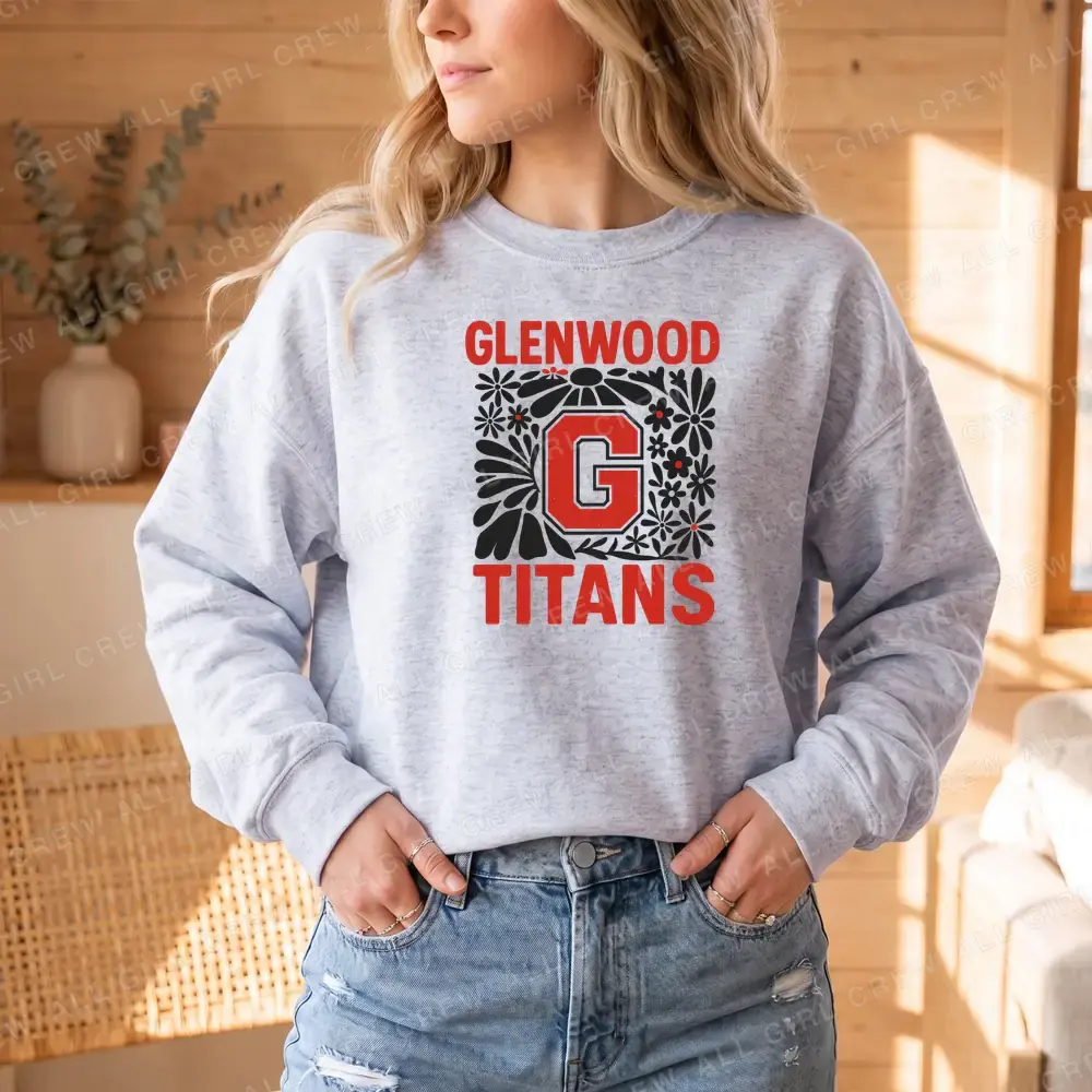 Glenwood G Floral on Sport Grey