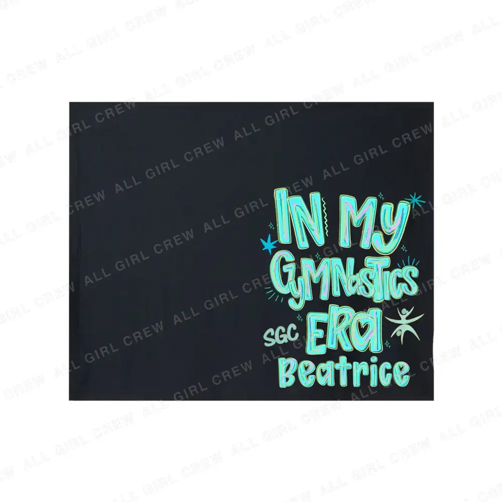 In My Gymnastics Era w/ Name Blankets