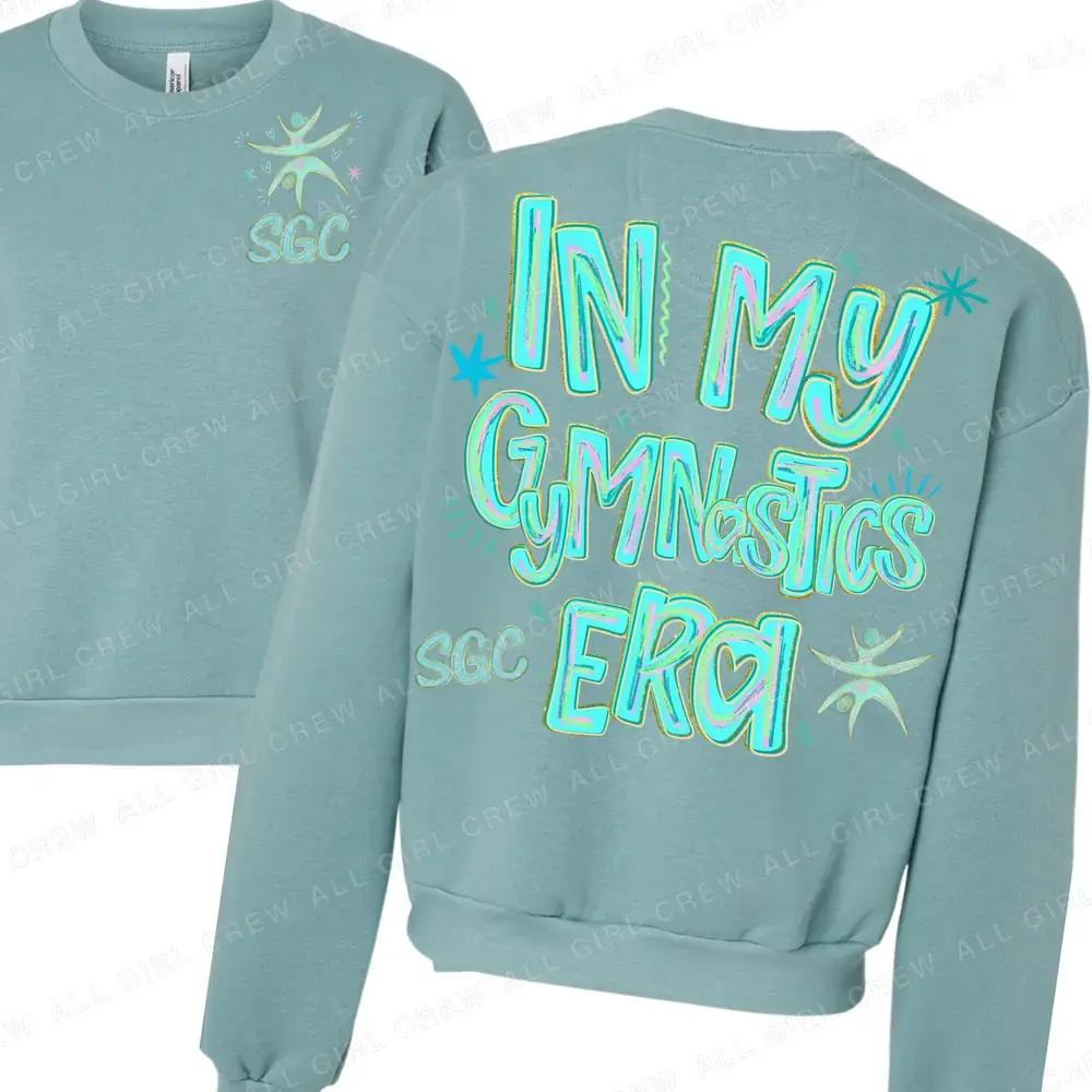 In My Gymnastics Era Puffy-sleeve crewneck