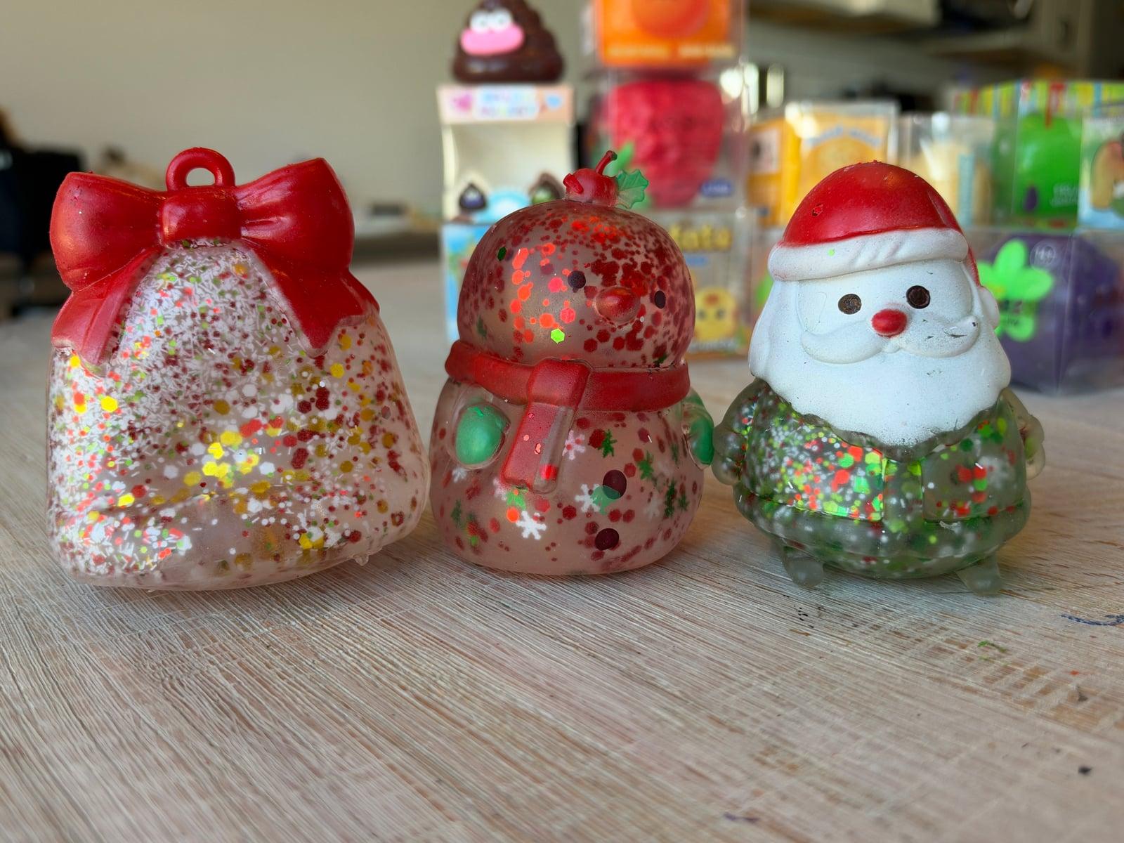 Mystery Christmas Glitter Maltose Squishy